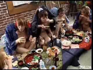 Wild Asian Cum Party Splashes Messy Ending - Must Watch!