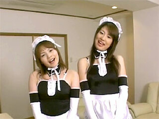Japanese Amateur Girls Get Creamed Together in Sensual Gangbang