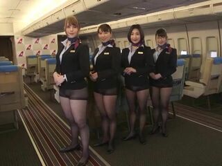 Japanese Air Hostess' X-Rated In-Flight Service Leaves Passengers Speechless