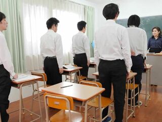Japanese Schoolgirl Gets Naughty with Teacher's Help! Watch now!